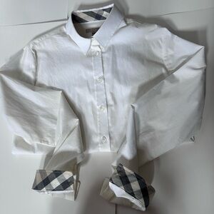 Burberry Brit button up top White size Medium (175/92A)
